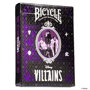 NAIPES - BARAJA BICYCLE DISNEY VILLAINS VERDE/MORADO