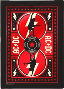 NAIPES - BARAJA BICYCLE AC/DC