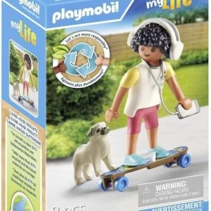 NIÑO CON PERRO PLAYMOBIL