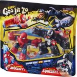 PACK 2 HÉROES MARVEL GOO JIT ZU - SPIDERMAN VS VENOM