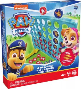 PATRULLA CANINA CUATRO EN RAYA