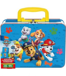 PAW PATROL JUEGO MEMO CAJA DE METAL