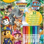 LIBRO DE ACTIVIDADES Y COLOREAR 7 ROTULADORES PAW PATROL