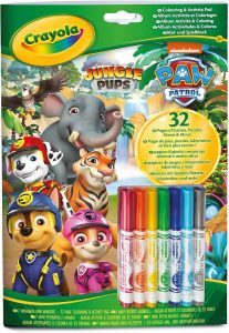 LIBRO DE ACTIVIDADES Y COLOREAR 7 ROTULADORES PAW PATROL