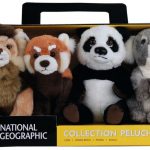 DISPLAY 4 PELUCHES NATIONAL GEOGRAPHIC 18CM
