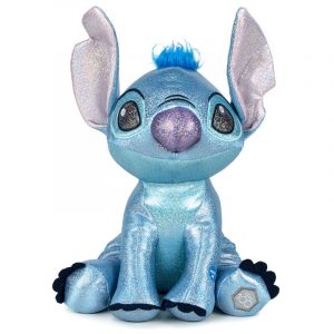 PELUCHE STITCH 100TH DISNEY GLITTER CON SONIDO 28CM