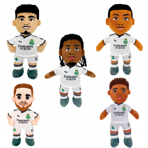 PELUCHE JUGADORES REAL MADRID 40 CM SURTIDO