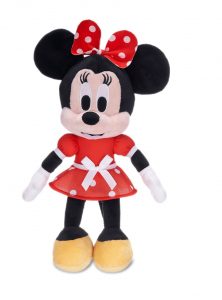 PELUCHE MINNIE VESTIDO ROJO 38 CM