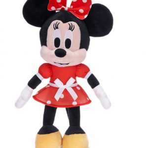 PELUCHE MINNIE VESTIDO ROJO 38 CM