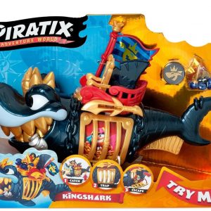 PIRATIX CRAZY JUNGLE KING SHARK GOLDEN TEETH