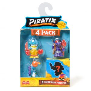 PIRATIX GOLDEN TREASURE - FOUR PACK SURTIDO