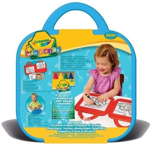 pizarra-lavable-para-colorerar-minikids PIZARRA LAVABLE PARA COLORERAR MINIKIDS - Imagen 1