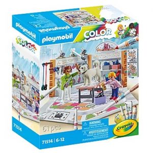 PLAYMOBIL COLOR SALON CANINO