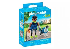 PLAYMOBIL - CORREDOR CON BORDER COLLIE