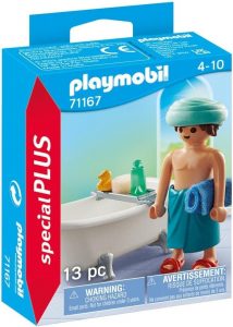 PLAYMOBIL HOMBRE EN LA BAÑERA