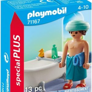 PLAYMOBIL HOMBRE EN LA BAÑERA