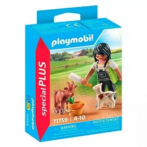 PLAYMOBIL - MUJER CON CABRAS