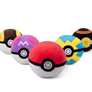 DISPLAY 6 POKEMON PELUCHE POKEBALL 10 CM SURTIDO