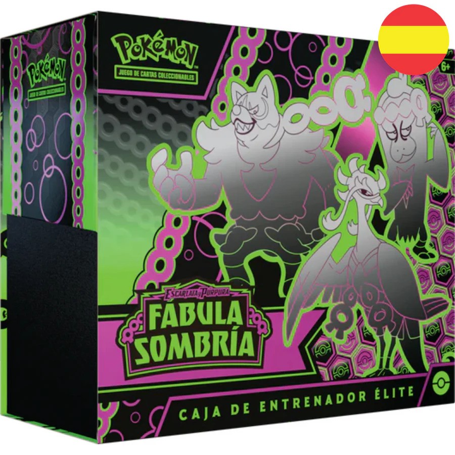 pokemon-tcg-caja-de-entrenador-de-elite-sv-65-fabula-sombria POKEMON TCG CAJA DE ENTRENADOR DE ELITE SV 6.5 FABULA SOMBRIA - Imagen 1