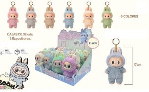 DISPLAY 16 THE MONSTERS PELUCHES 17CM