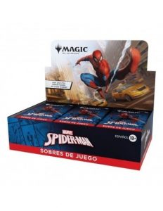 (PREPEDIDO) DISPLAY 30 SOBRES MAGIC MARVEL'S SPIDERMAN (CASTELLANO)