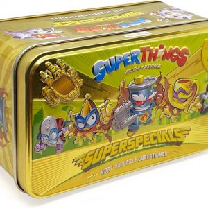 (PREPEDIDO) LATA DORADA SUPERTHINGS SUPERSPECIALS SERIE 3