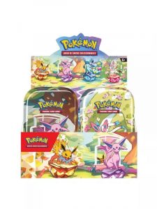 (PREPEDIDO)  POKEMON TCG EVOLUCIONES PRISMATICAS SV8.5 - DISPLAY 8 MINI TINS Q1