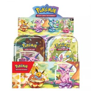 (PREPEDIDO)  POKEMON TCG EVOLUCIONES PRISMATICAS SV8.5 - DISPLAY 8 MINI TINS Q1