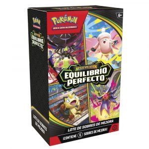 (PREPEDIDO) POKEMON TCG LOTE DE SOBRES DE REFUERZO - EQUILIBRIO PERFECTO MARZO 26