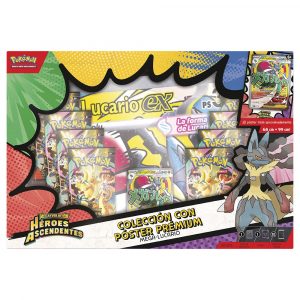 (PREPEDIDO) POKEMON TCG - Q1 PREMIUM POSTER COLLECTION-HEROES ASCENDENTES