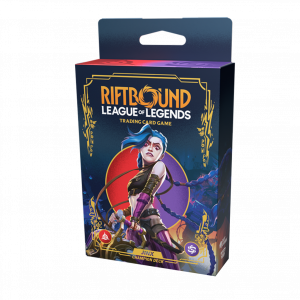 (PREPEDIDO) RIFTBOUND LOL ORIGINS - DISPLAY 4 JINX CHAMP DECK (INGLES)