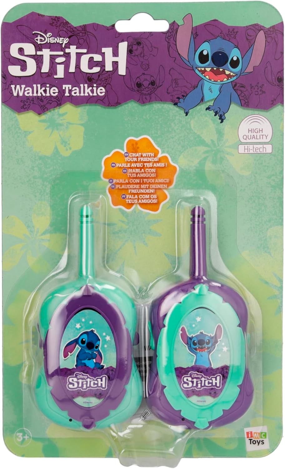 prepedido-stitch-walkie-talkie (PREPEDIDO) STITCH WALKIE TALKIE - Imagen 1