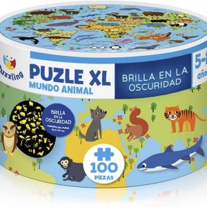 PUZZLE 100 PZAS MUNDO ANIMAL