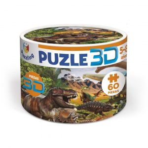 PUZLE 3D - DINOSAURIOS 60 PIEZAS