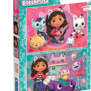 PUZZLE 2X20 PZAS LA CASA DE GABBY