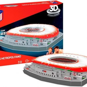 PUZZLE 3D ESTADIO CIVITAS METROPOLITANO AT. MADRID CON LUZ