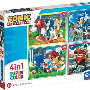 PUZZLE 4 EN 1 SONIC