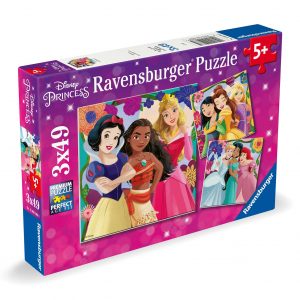 PUZZLE PRINCESAS DISNEY 3 X 49 PIEZAS
