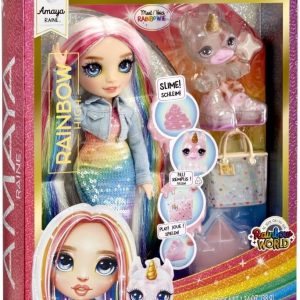 RAINBOW HIGH - MUÑECA RAINBOW WORLD - AMAYA