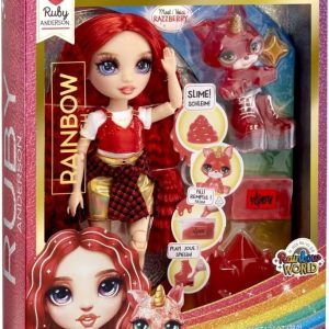 RAINBOW HIGH - MUÑECA RAINBOW WORLD - RUBY
