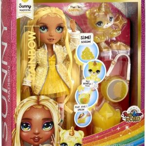 RAINBOW HIGH - MUÑECA RAINBOW WORLD - SUNNY