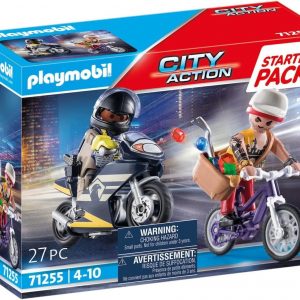 (REACONDICIONADO) STARTER PACK FUERZAS ESPECIALES Y LADRÓN PLAYMOBIL