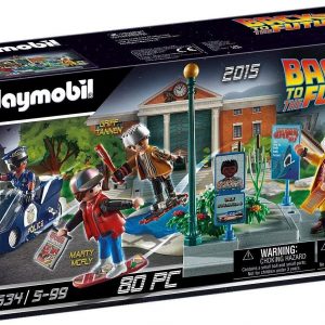 REGRESO AL FUTURO PARTE II PERSECUCION PLAYMOBIL