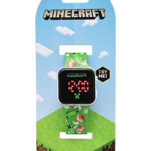 RELOJ LED MINECRAFT