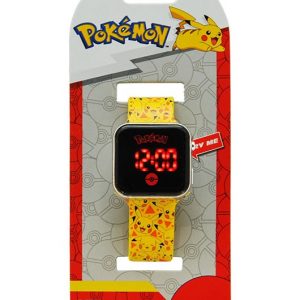 RELOJ LED POKEMON PIKACHU