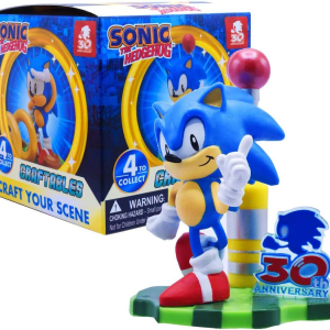 DISPLAY 12 CAJAS SORPRESA SONIC THE HEDGEHOG 8CM DIORAMASONIC