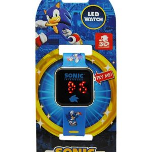 RELOJ LED SONIC THE HEDGEHOG
