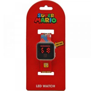 RELOJ LED SUPER MARIO BROS