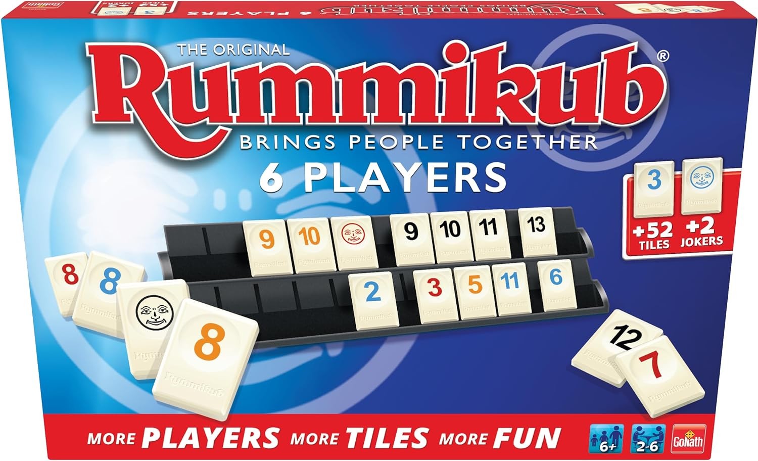 RUMMIKUB ORIGINAL 6 JUGADORES