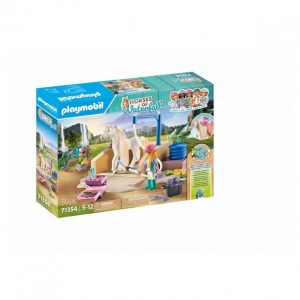 SET DE LIMPIEZA CON ISABELLA Y LIONESS PLAYMOBIL